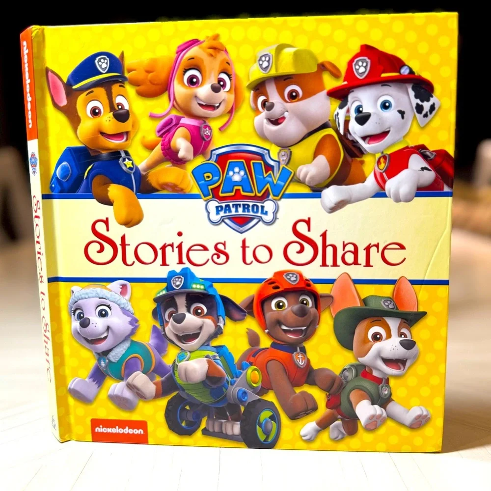 Nickelodeon Paw Patrol Stories to Share Hardcover Book – Hardcover Book for Kids